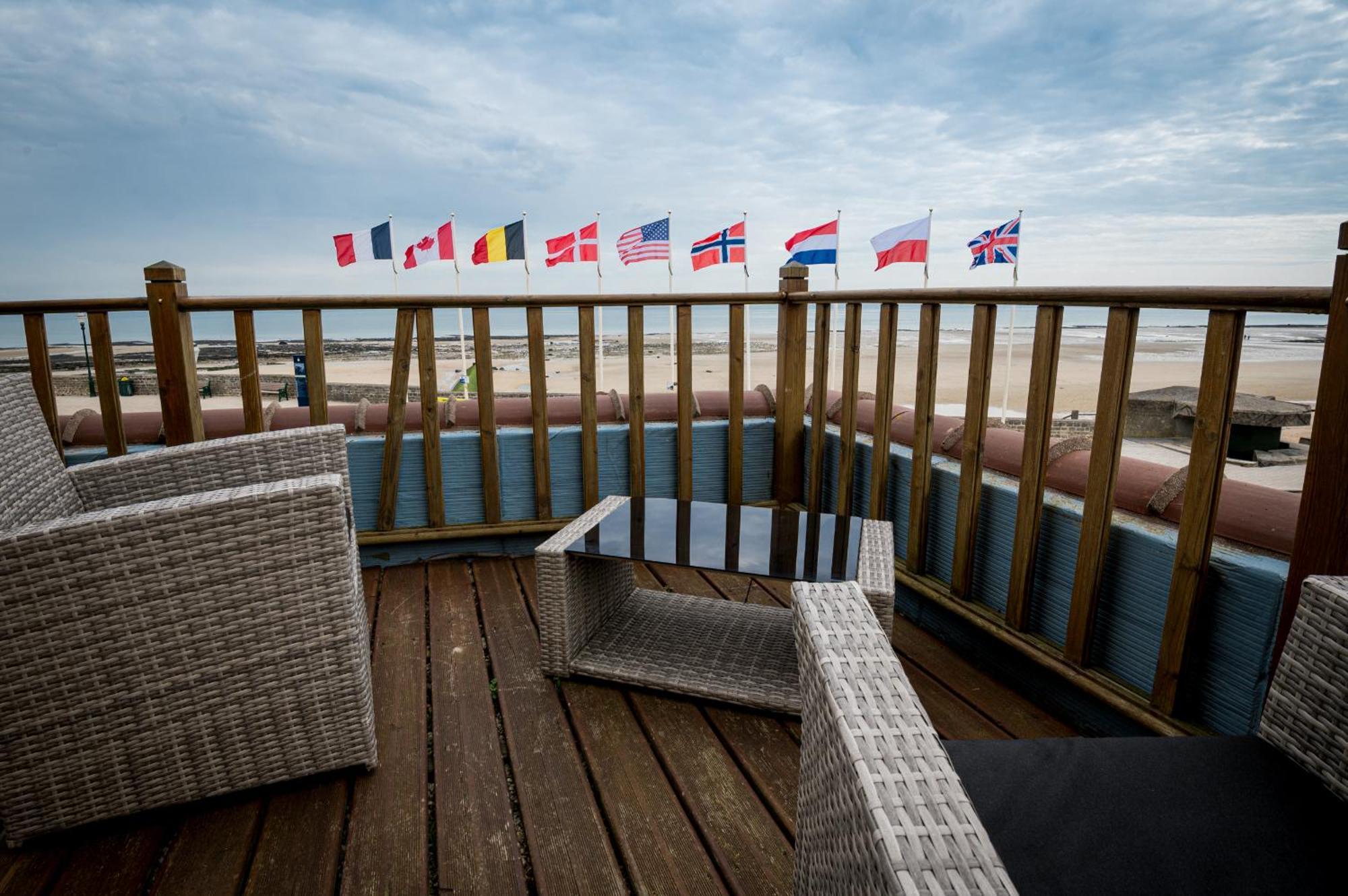 Saint Aubin Logis Hotel & Restaurant Saint-Aubin-Sur-Mer (Calvados) Exterior foto