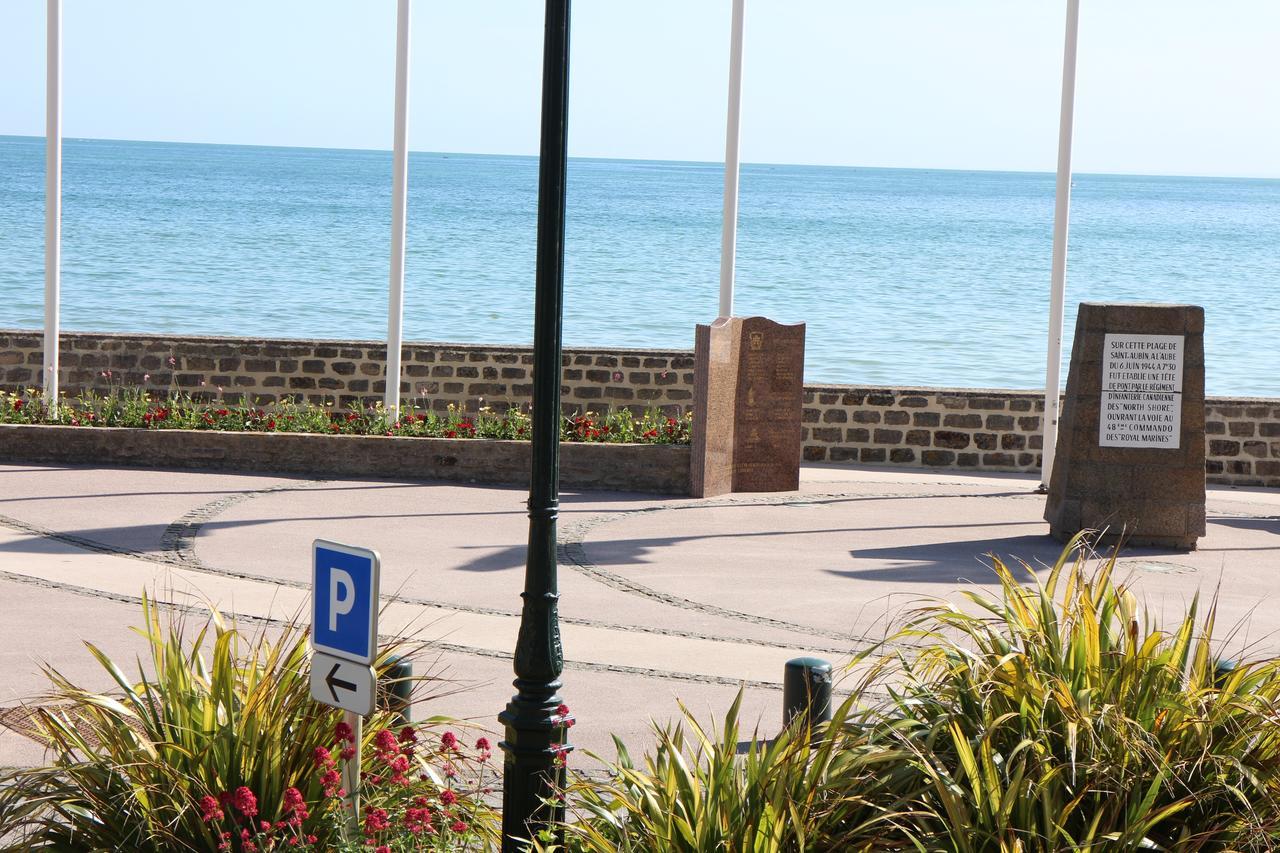 Saint Aubin Logis Hotel & Restaurant Saint-Aubin-Sur-Mer (Calvados) Exterior foto
