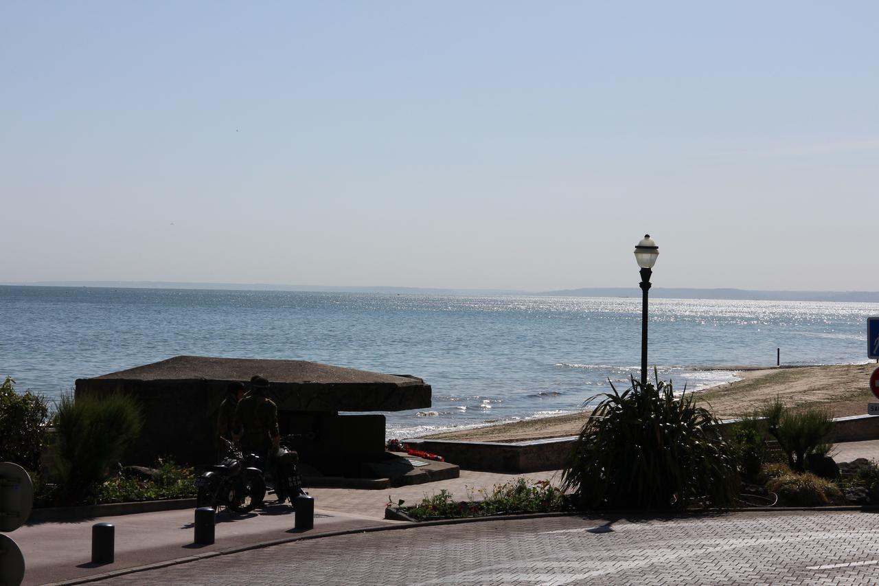 Saint Aubin Logis Hotel & Restaurant Saint-Aubin-Sur-Mer (Calvados) Exterior foto