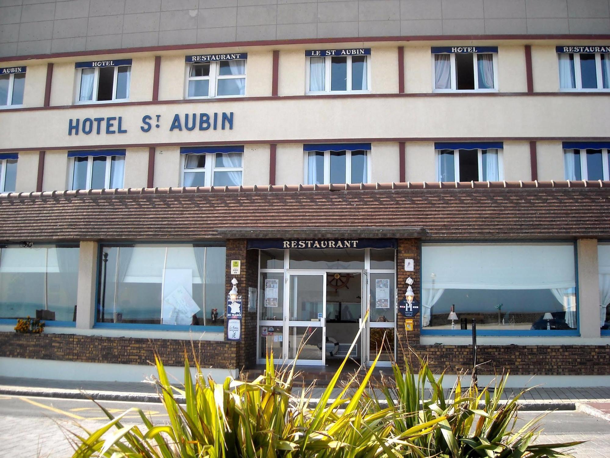 Saint Aubin Logis Hotel & Restaurant Saint-Aubin-Sur-Mer (Calvados) Exterior foto
